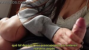 stepsis in jean shorts sneaks fuck so parents won't know