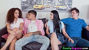 yo, best friend teens swap brothers for rough orgy after dump?