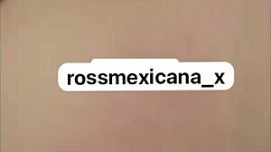 rossmexicana slams dildo deep and cums hard!