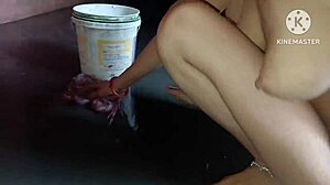 Naked House Cleaner Hardcore Fuck