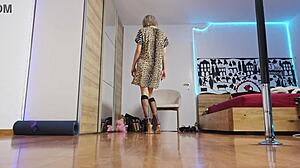 high heels dazzle on the runway in glamorous fashion show parade