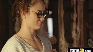 Halloween Latina Tattoo Hookup Big Cock Hardcore Pound!