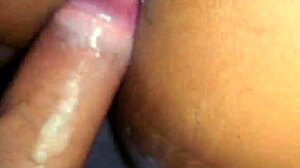 brazilian milf pussy relaxed during back massage