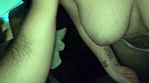 Amairani's Big Natural Tits Bounce in Real Homemade Cowgirl Ride on Huge Cock