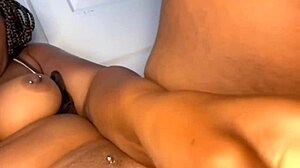 curvy ebony squirts from vibrator ass pounding?