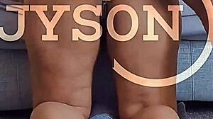 brazilian milf pussy relaxed during back massage