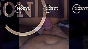 brazilian milf pussy relaxed during back massage