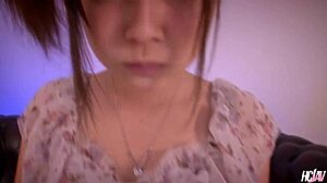 Japanese cutie Hikaru Ayami cum-drenched after gangbang creampies 💦👥