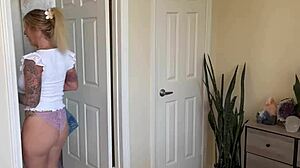 yo, blonde milf lolly dames pov sucks brad newman's cock so good!