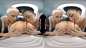 Realitylovers foursome pounds czech blondes in space orgy