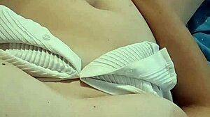 Milf Secretary's Subtle Outdoor Finger Tease