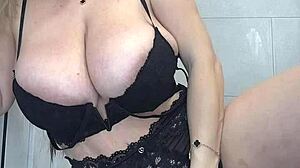 milf wife with huge saggy tits craves two cocks... licks nipples ready!! 😍🍒🍆