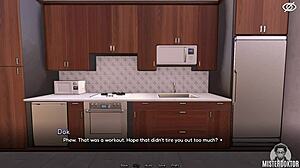 trapped in bunker with horny petite femboy teen craving cumshot sex