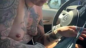 Girl Fixes Stuck Sports Bra in Gym Parking Lot Struggle