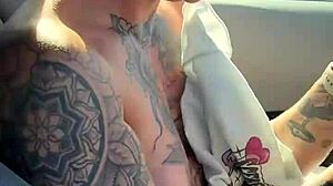 Girl Fixes Stuck Sports Bra in Gym Parking Lot Struggle