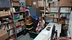 i caught this teen shoplifter and fucked her hard pov
