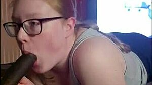 big booty ginger rides bbc in jungle.