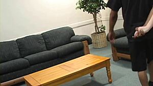 Renee Jordan Nervously Unwraps Monster BBC for Daddy Fuck