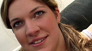 Renee Jordan Nervously Unwraps Monster BBC for Daddy Fuck