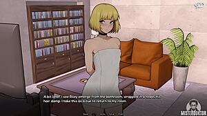 trapped in bunker with horny petite femboy teen craving cumshot sex