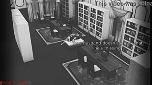 Wife Fucks Stranger Library Security Cam