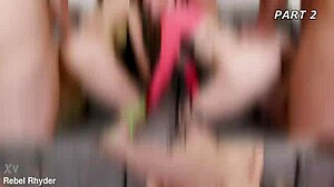 orgy emily pink 6 boys dap fisting ass gaping squirt cum swallow!