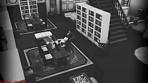 Wife Fucks Stranger Library Security Cam