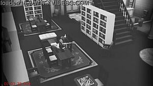 Wife Fucks Stranger Library Security Cam