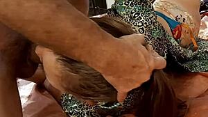 french amateur in satin lingerie gets pussy fucked pov