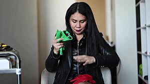 mistress's leather gloves tease your deepest fetish desires