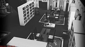 Wife Fucks Stranger Library Security Cam