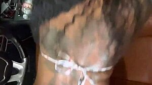 Gay ebony duo rides monster black cock bareback to sloppy creampie