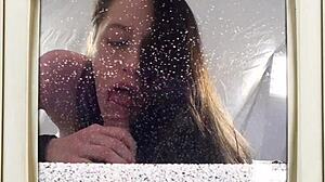 Doctor pounds patient brooklyn rossi's pussy four times to cum blast