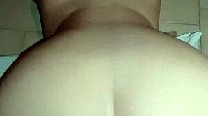 roommate creampies my tight latina pussy huge ass gets fucked hard