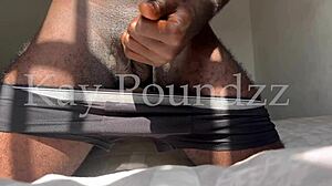 Morning Orgasm Moans from Big Cock Masturbation Explosion