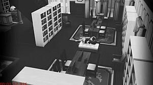 Wife Fucks Stranger Library Security Cam
