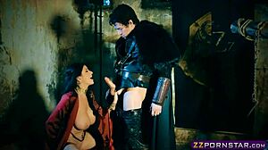 a witch fucked hard in game of thrones cosplay parody
