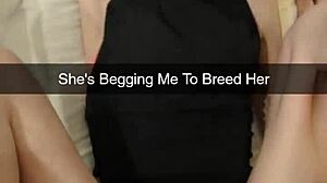 ovulating milf begs daddy breed her cheating creampie