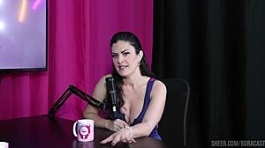 Compilados Da Amanda Smell No Bora Cast Com Bruna Carlos Parte 1 On Sheer Red