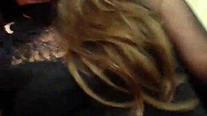 tranny stuffs huge cucumber for massive cumshot explosion