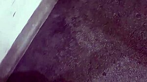 ting xuan pees outdoors then cums on her sexy shemale legs