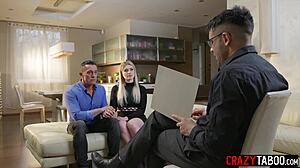 hey husband wanna watch me take therapist's cock anally?