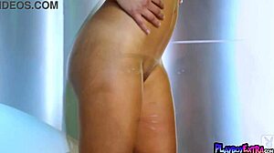 PETITE LATINA TEEN MYA BARRYMORE STRIPS NAKED COMFORTABLY!
