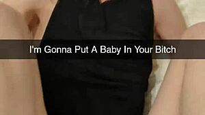 ovulating milf begs daddy breed her cheating creampie