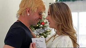 yo stepmom millie morgan's xmas gift is lucky fate
