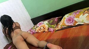 thick ass amateur girl workouts lead to wet panty train tease