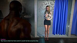 Wife and Stepmother Cuckold Old Man with Rough Outdoor Interracial Creampie