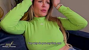 hey cuckold hubby, your milf neighbor monique fuentes mouth full of my cum!