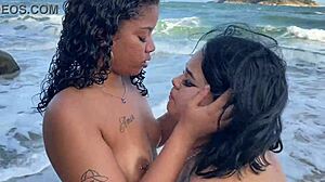 amigas reunite beach fuck public licking asses?