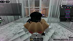 wanna see this monster cock destroy tight pussy in roblox condo??